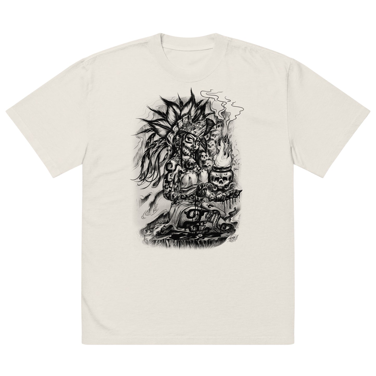 Ritual / Oversized faded t-shirt